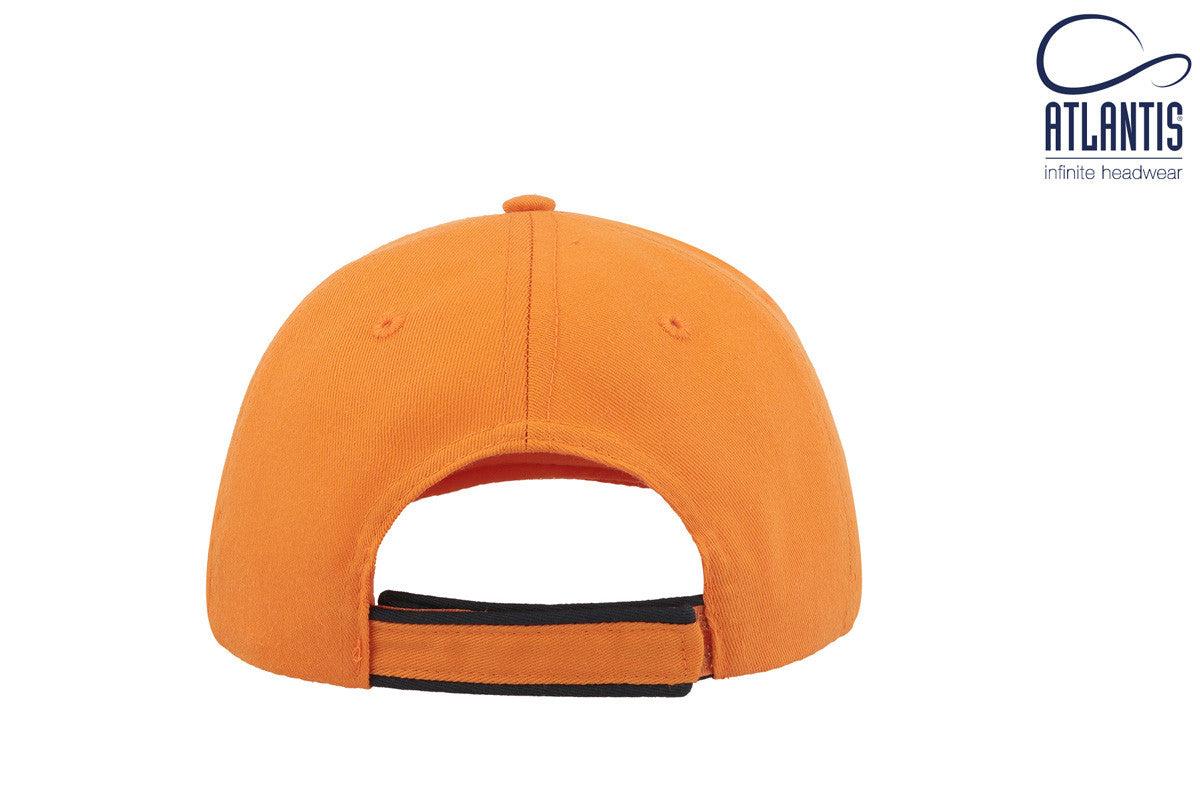 ATLANTIS HEADWEAR ZOOM PIPING CAP SANDWICH