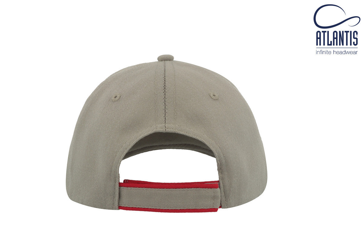 ATLANTIS HEADWEAR ZOOM PIPING CAP SANDWICH
