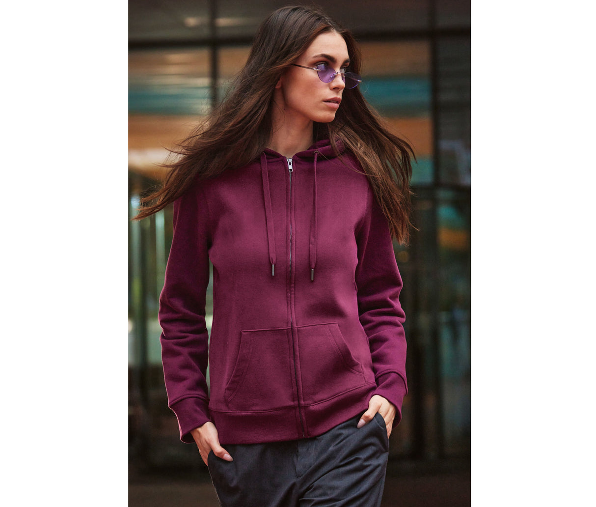 B&C QUEEN ZIPPED HOOD_°