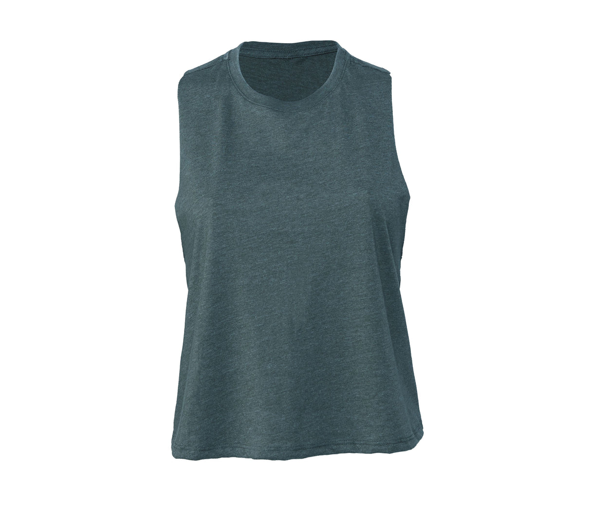 BELLA + CANVAS Women's Racerback Cropped Tank