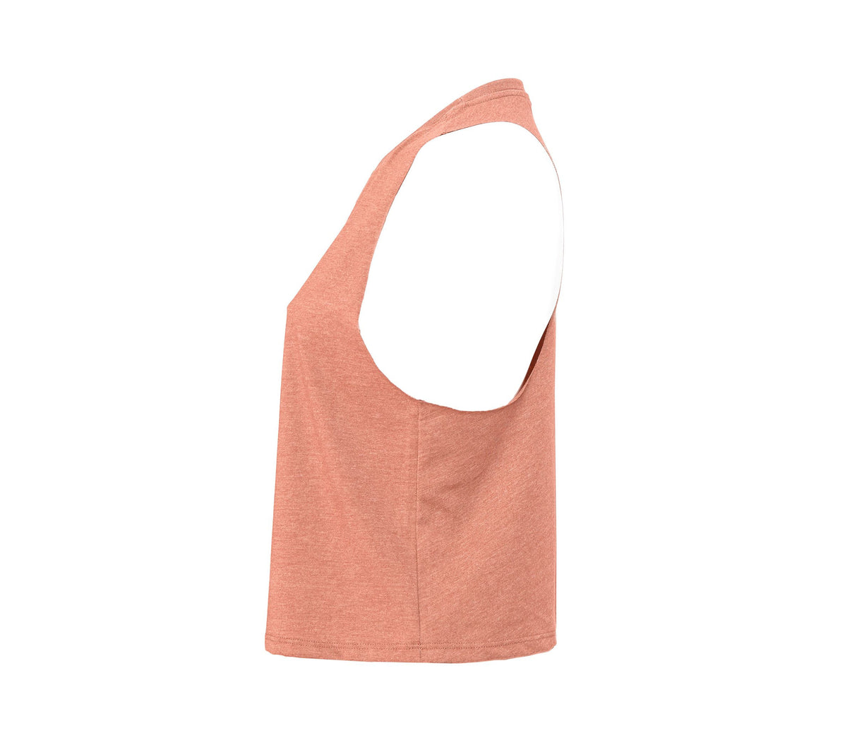 BELLA + CANVAS Women's Racerback Cropped Tank