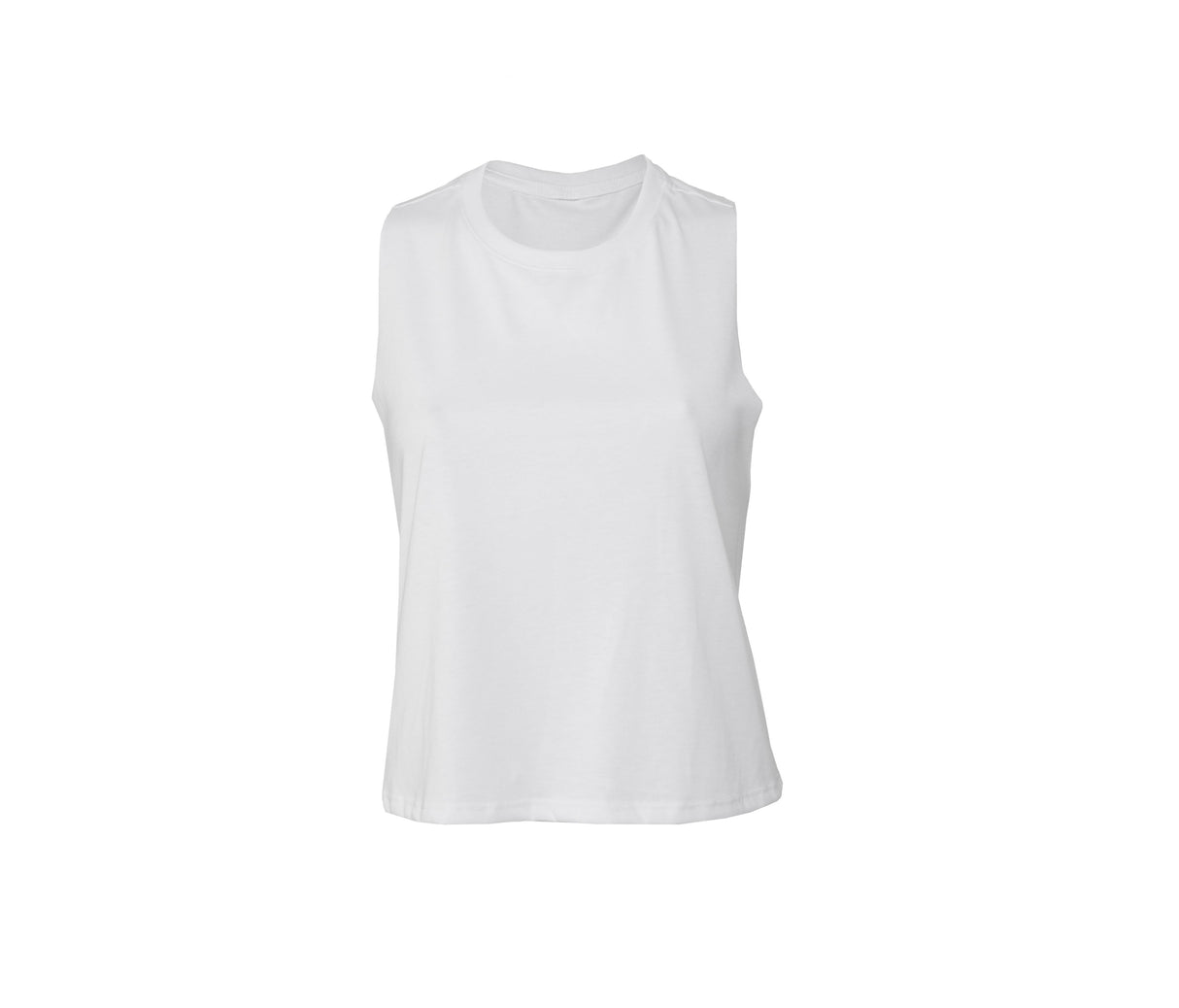 BELLA + CANVAS Women's Racerback Cropped Tank