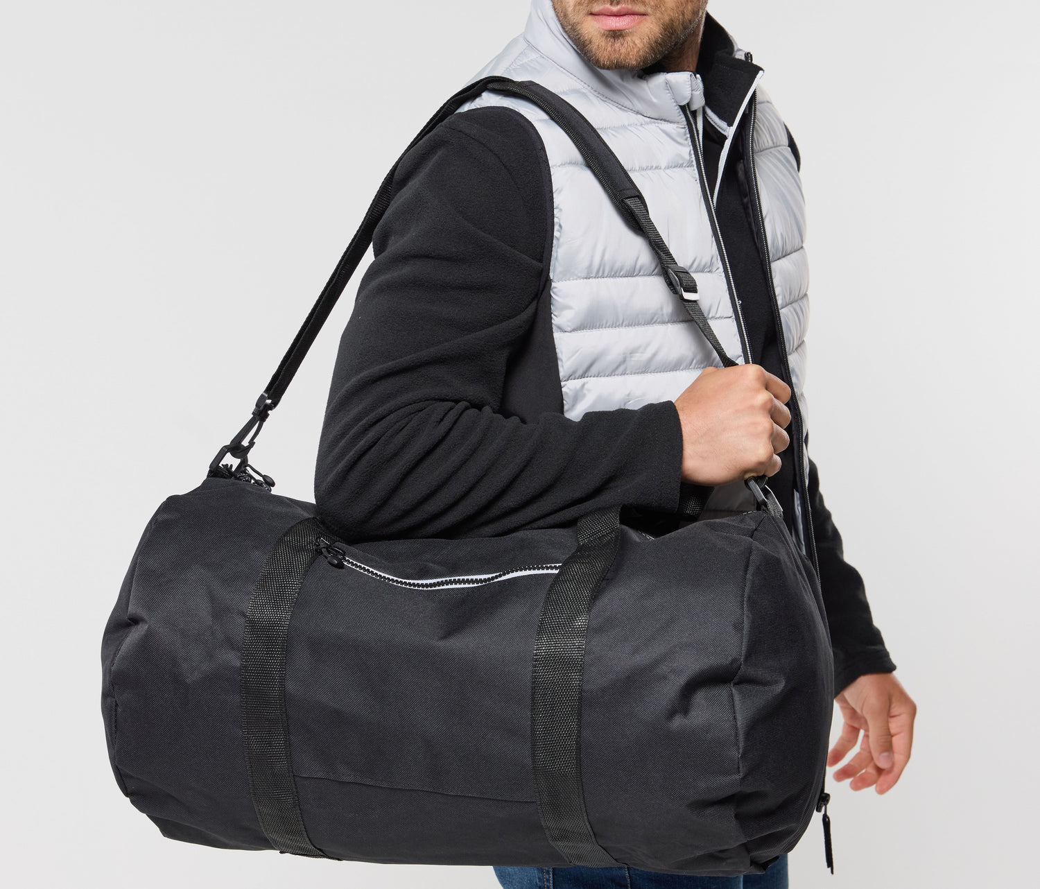 BLACK&MATCH WEEK END BAG