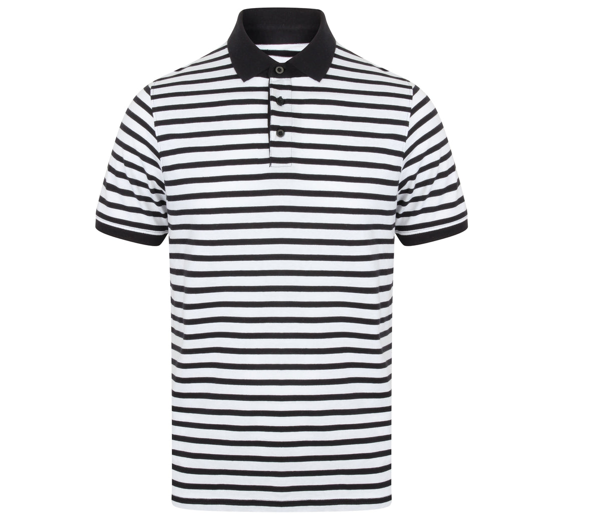 STRIPED JERSEY POLO SHIRT