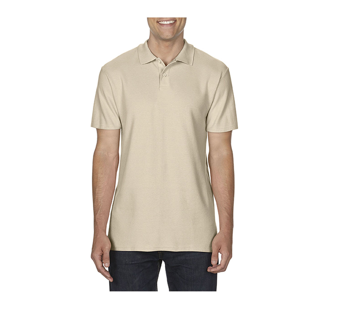 GILDAN SOFTSTYLE® DOUBLE PIQUÉ POLO MEN