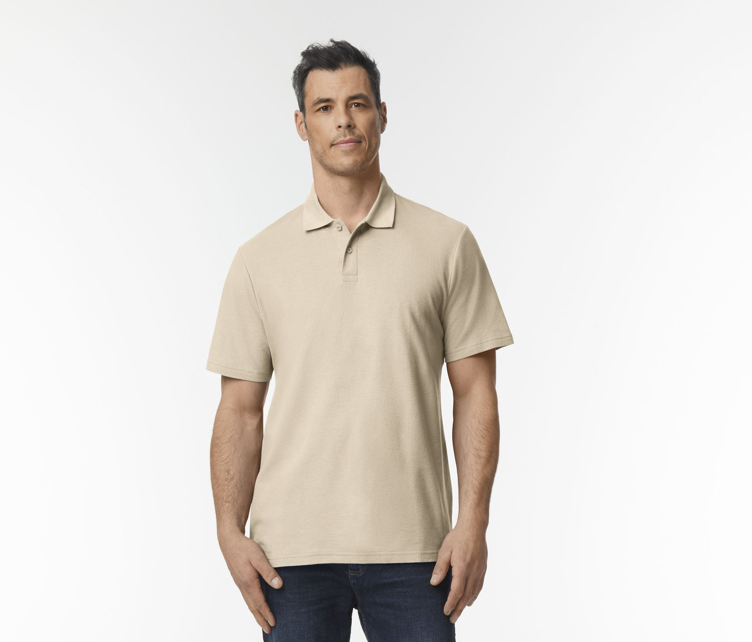 GILDAN SOFTSTYLE® DOUBLE PIQUÉ POLO MEN