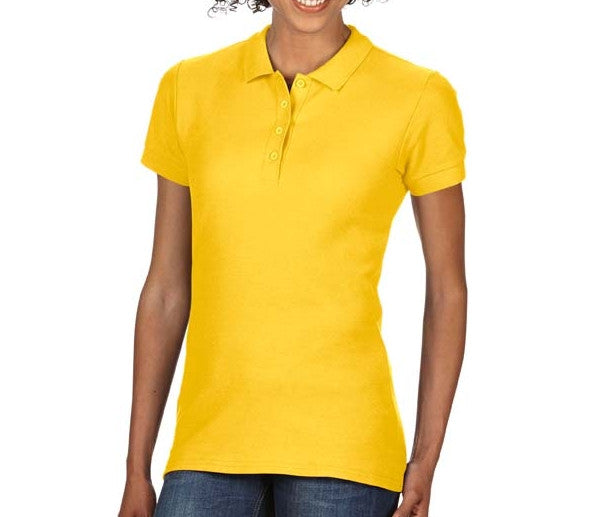 GILDAN SOFTSTYLE® DOUBLE PIQUÉ POLO WOMEN