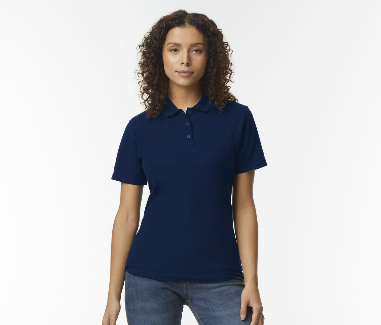 GILDAN SOFTSTYLE® DOUBLE PIQUÉ POLO WOMEN