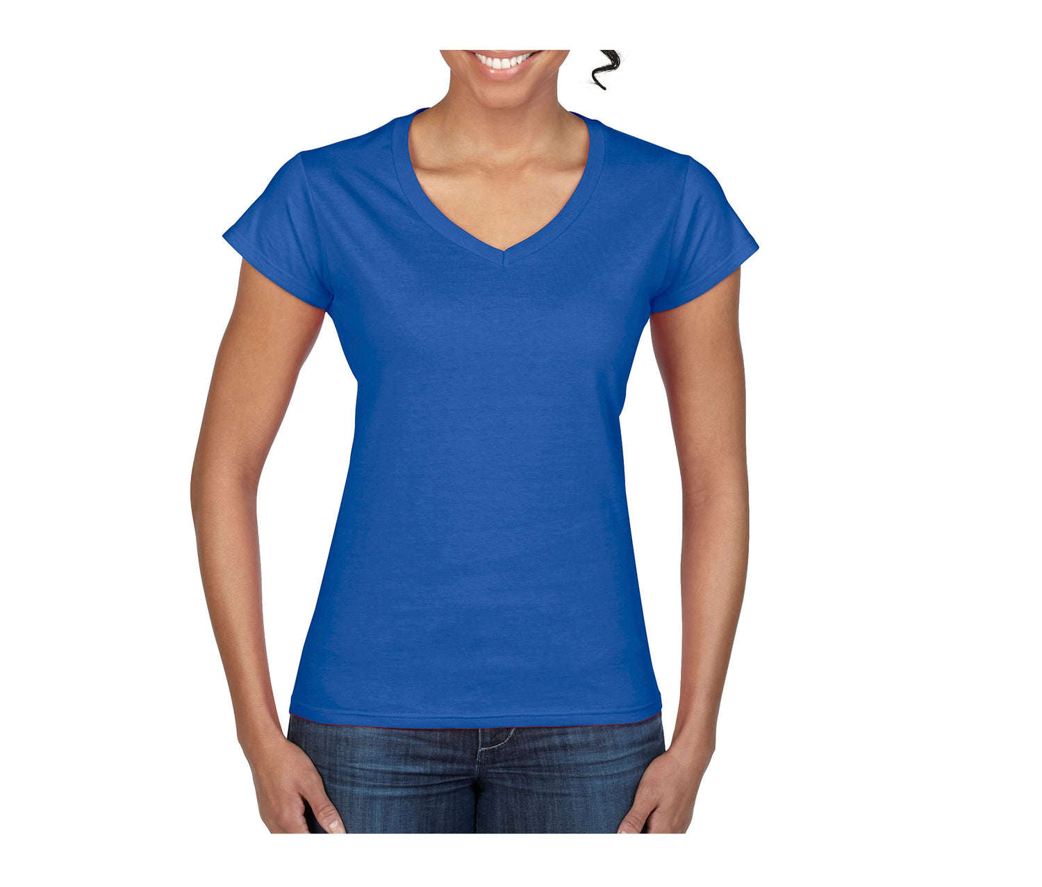 GILDAN SOFTSTYLE® LADIES' V-NECK T-SHIRT