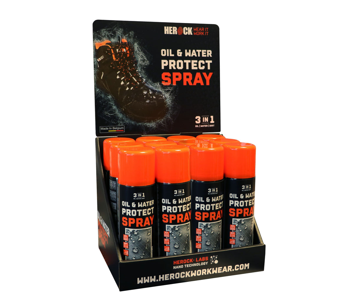 HEROCK OIL AND WATER PROTECT SPRAY