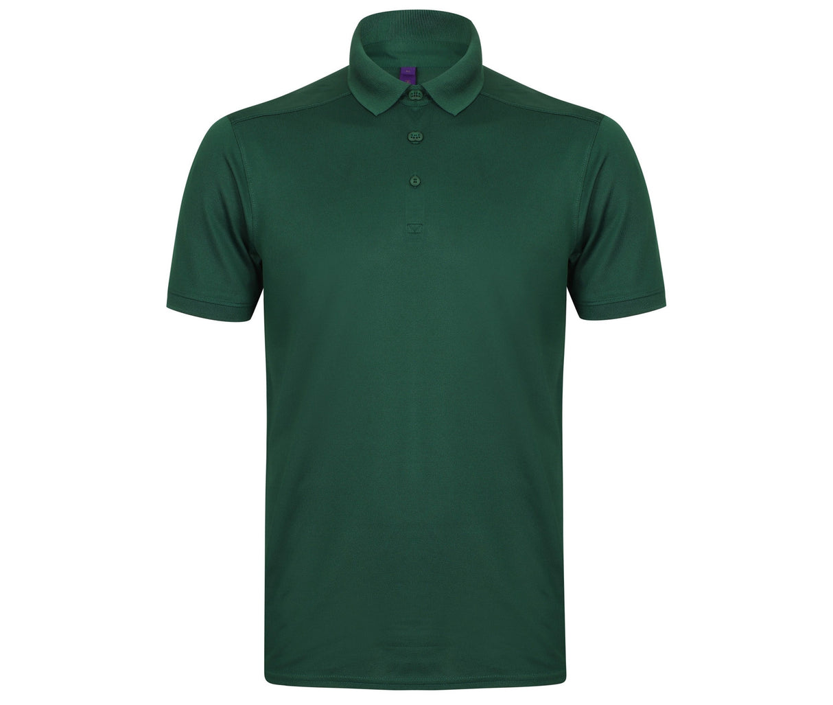 HENBURY MEN’S STRETCH POLYESTER POLO SHIRT