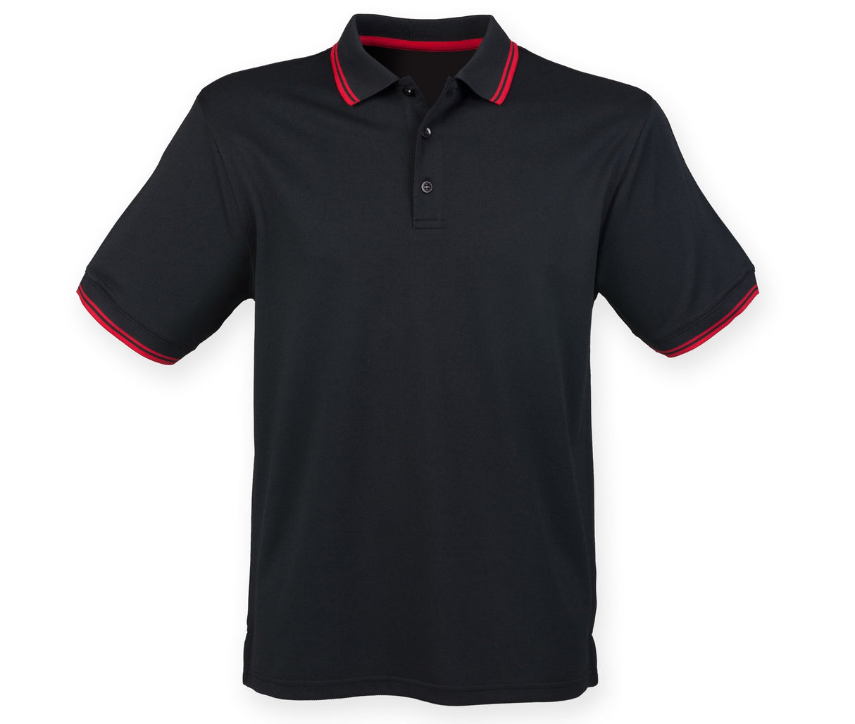 HENBURY COOLPLUS® TIPPED POLO SHIRT