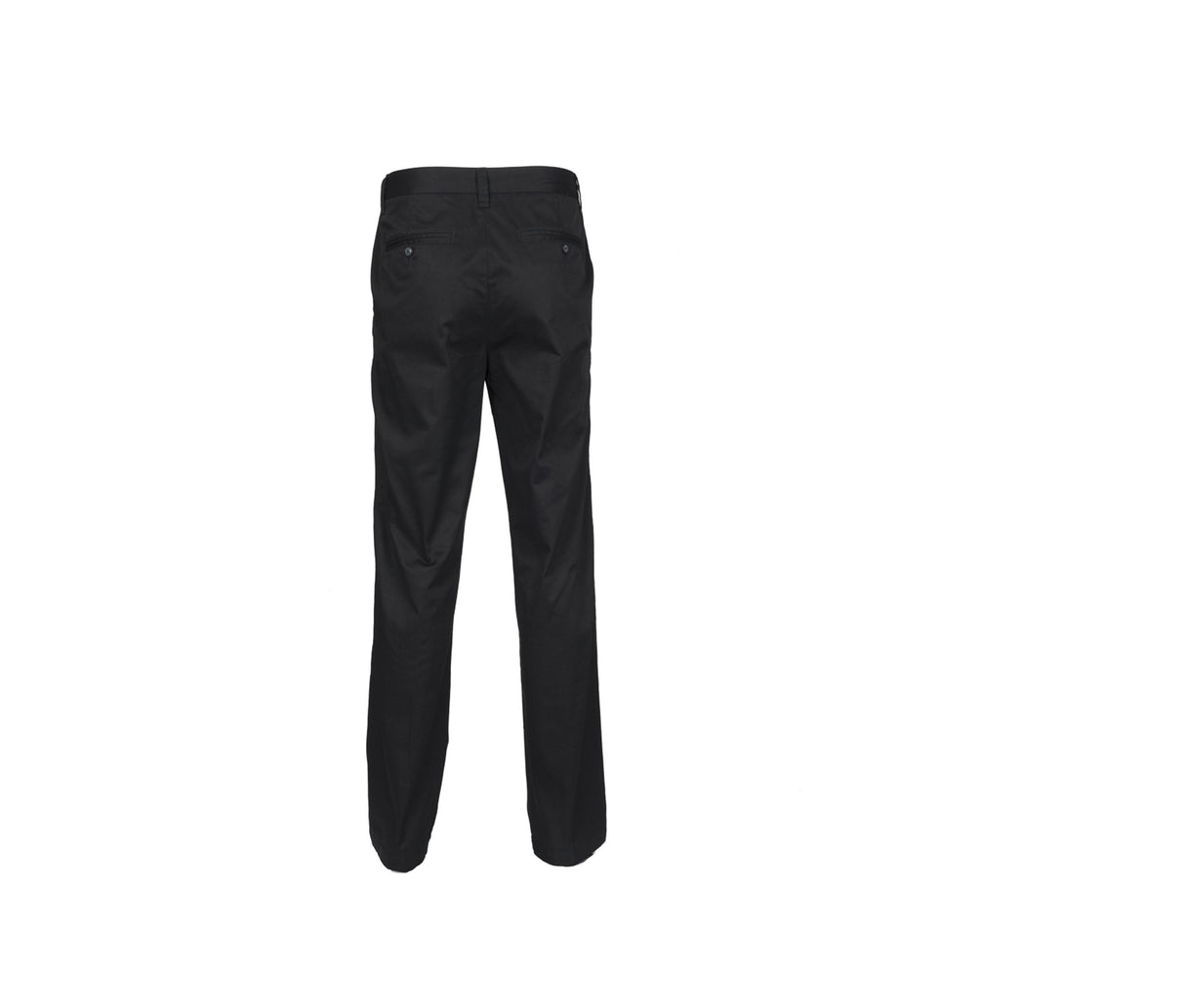 HENBURY LADIES' 65/35 FLAT FRONT CHINO