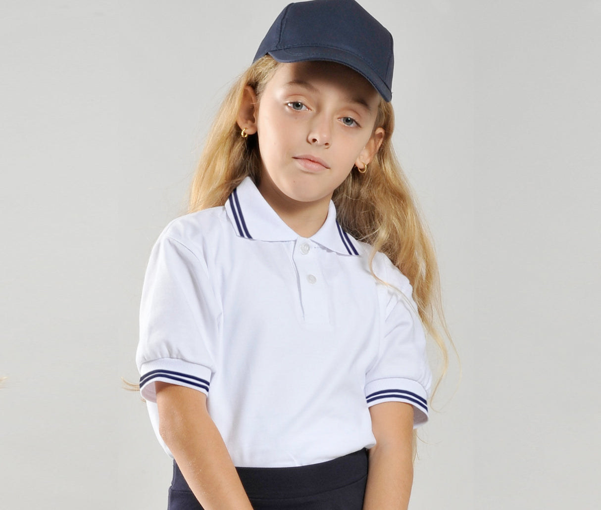 KIDS' SHORT SLEEVE PIQUE POLO SHIRT