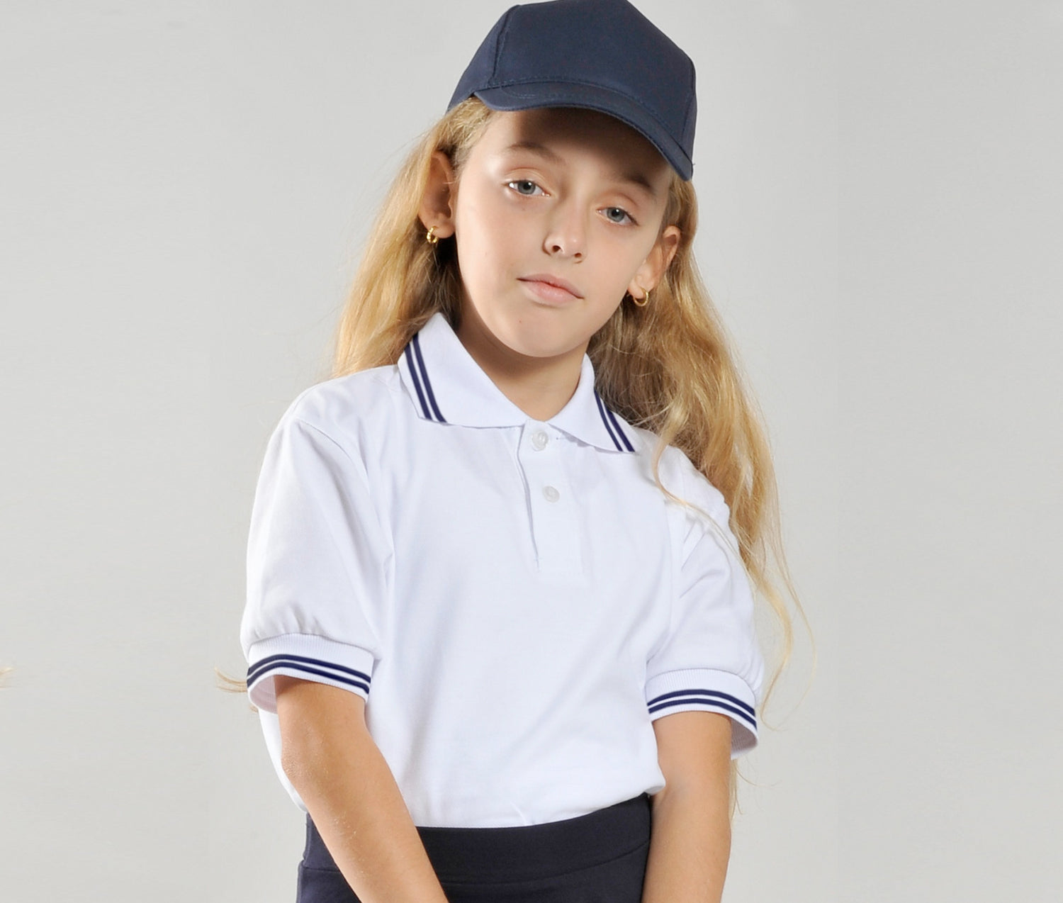 KIDS' SHORT SLEEVE PIQUE POLO SHIRT