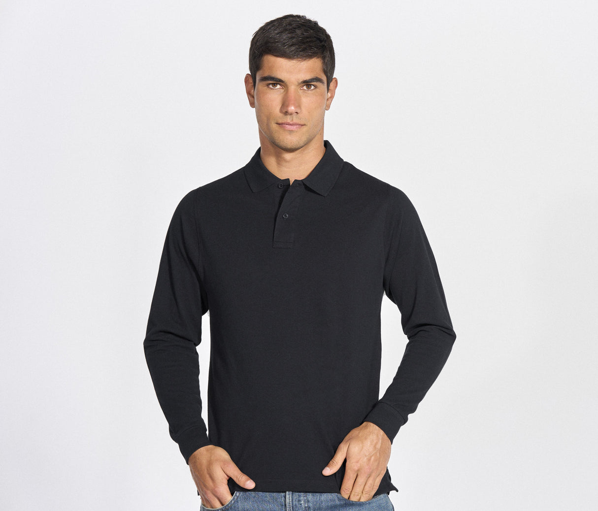 JHK MAN REGULAR LONG SLEEVE POLO