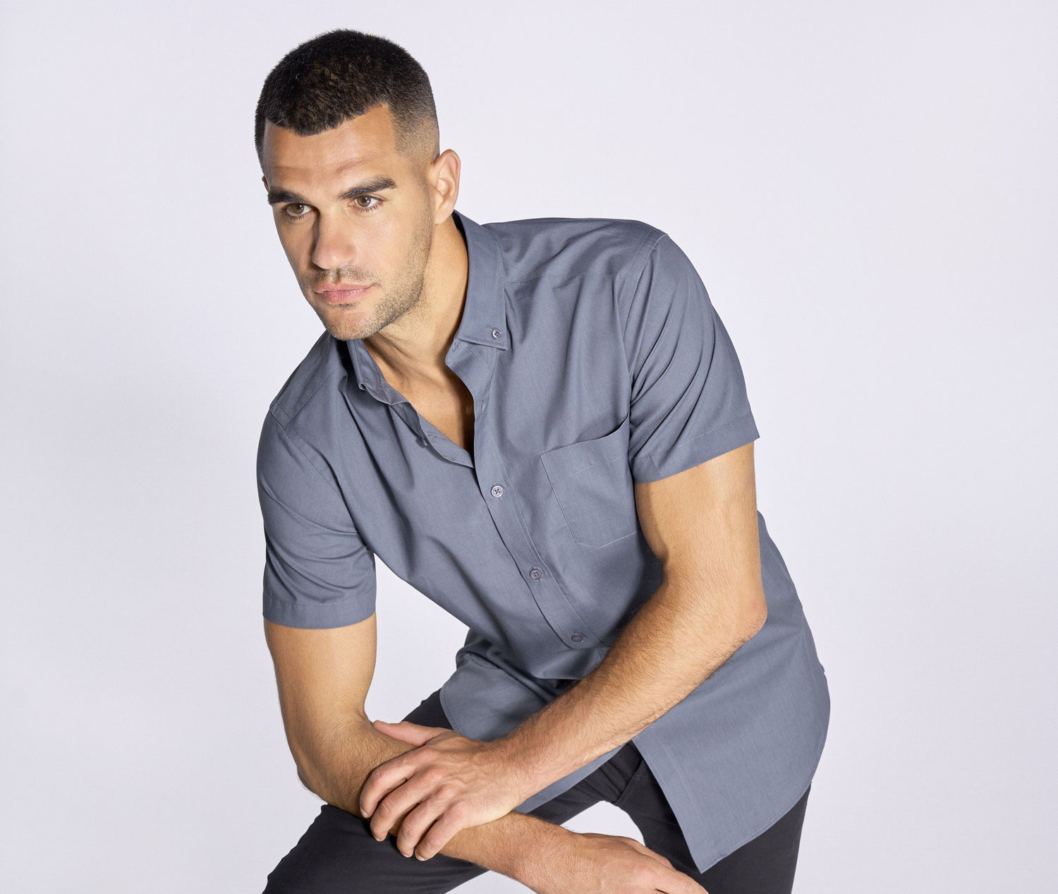 JHK POPLIN SHORT SLEEVE SHIRT