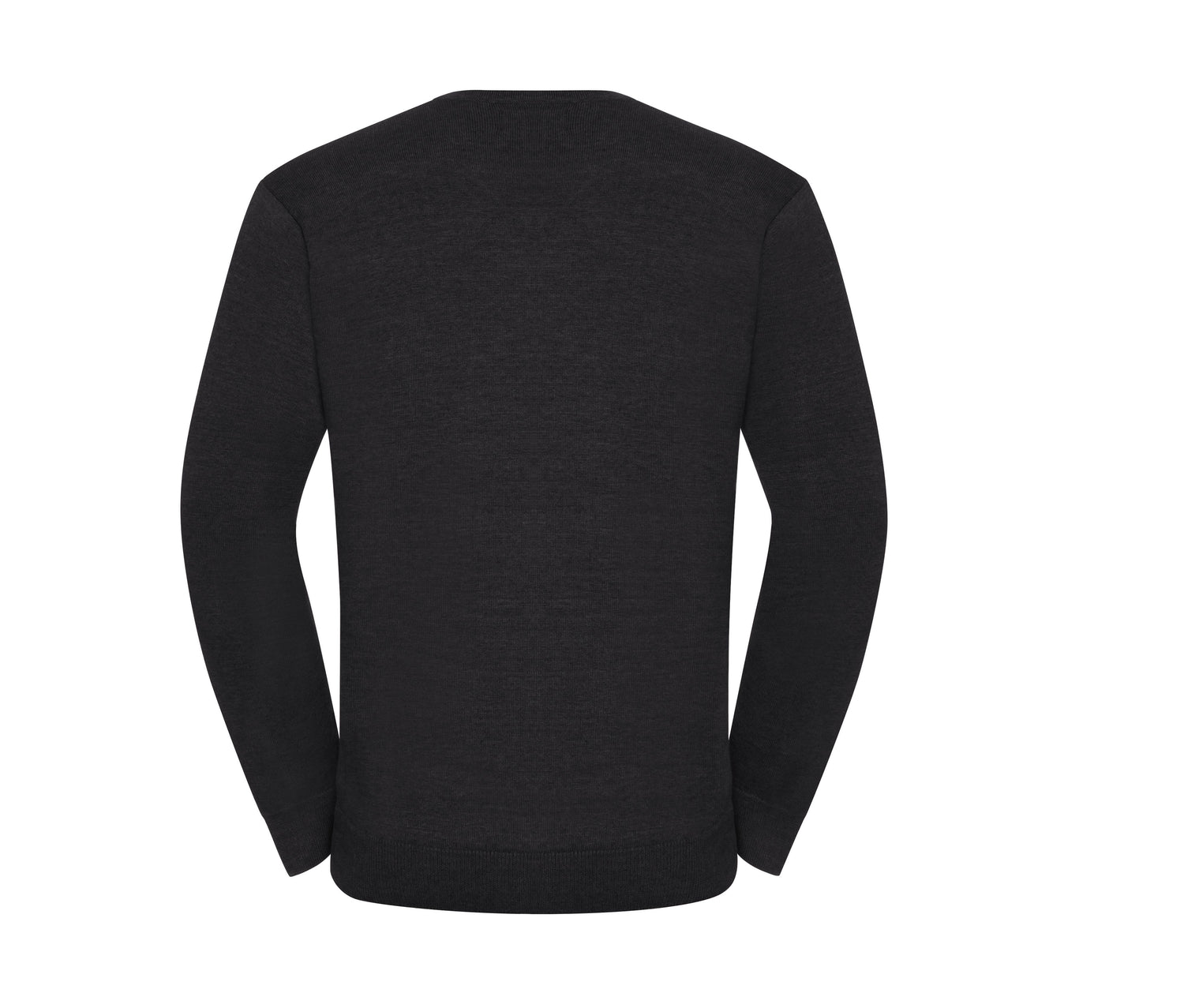 RUSSELL MEN'S V-NECK KNITTED PULLOVER
