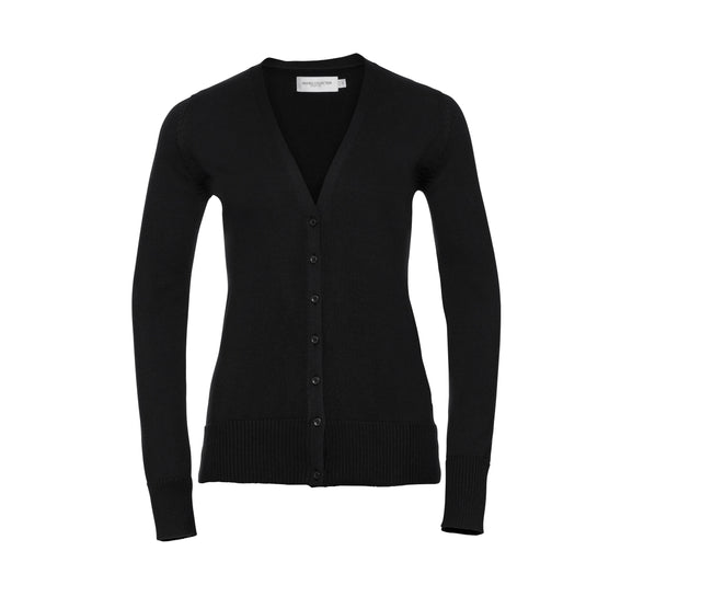 WOMEN'S V-NECK KNITTED CARDIGAN