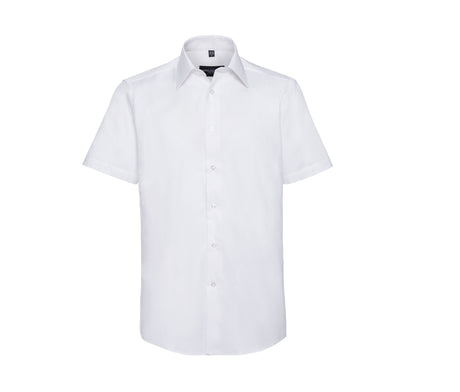MEN'S SHORT SLEEVE TAILORED OXFORD SHIRT