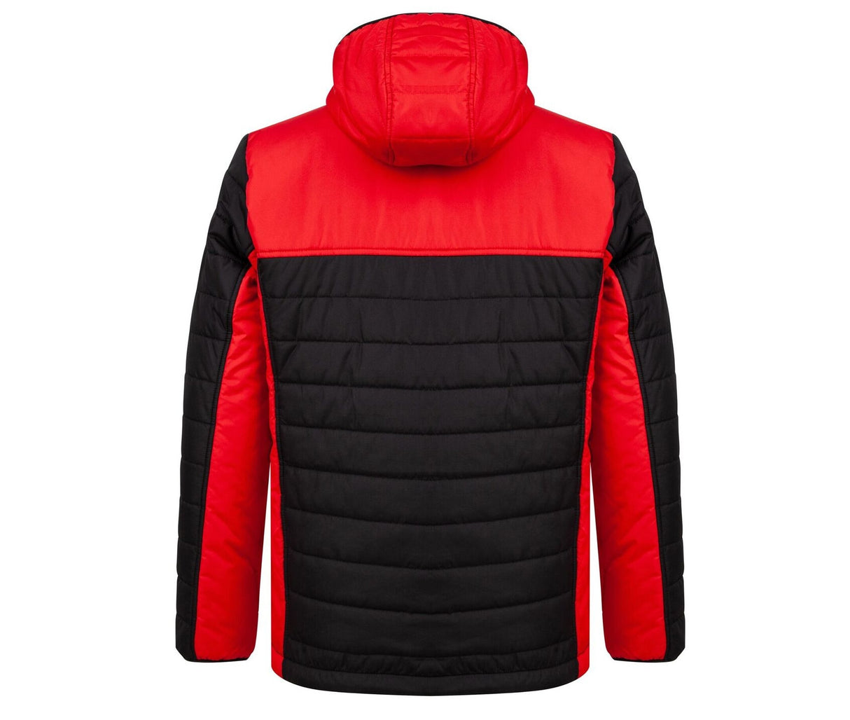 FINDEN HALES HOODED CONTRAST PUFFER JACKET
