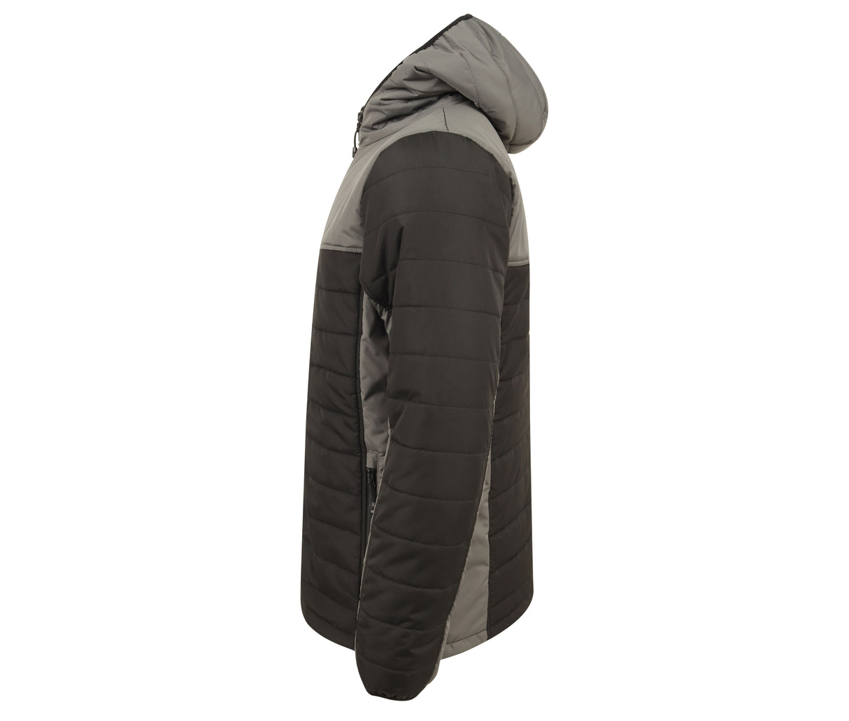 FINDEN HALES HOODED CONTRAST PUFFER JACKET