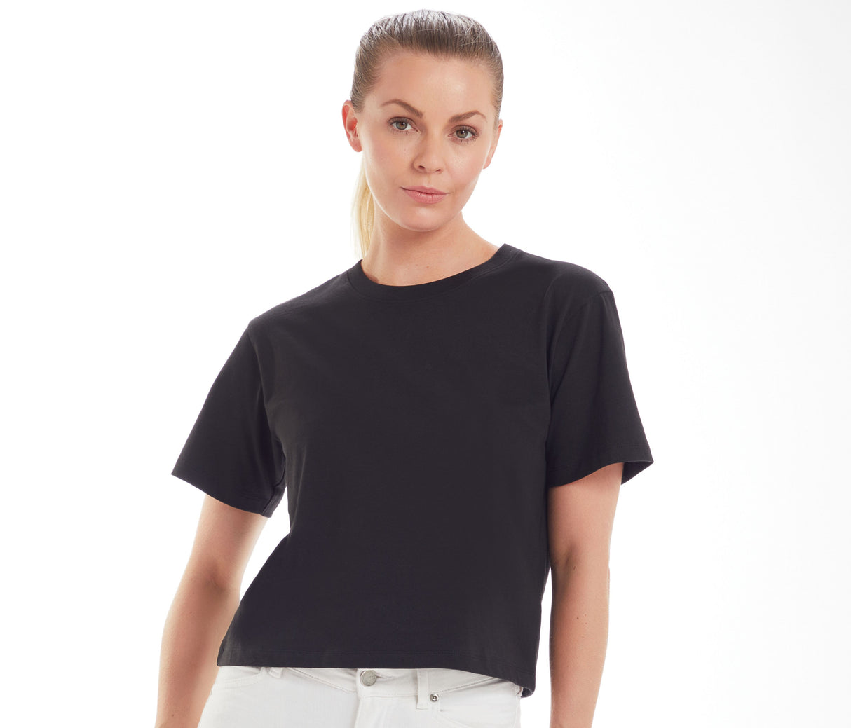 MANTIS WOMEN'S CROPPED HEAVY T