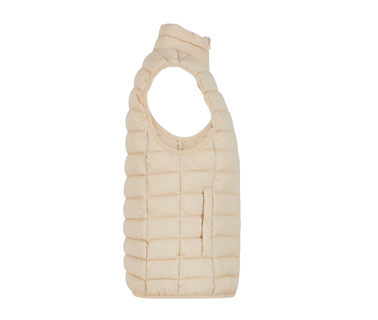 NEW MORNING STUDIOS Ladies Light Puffer Vest