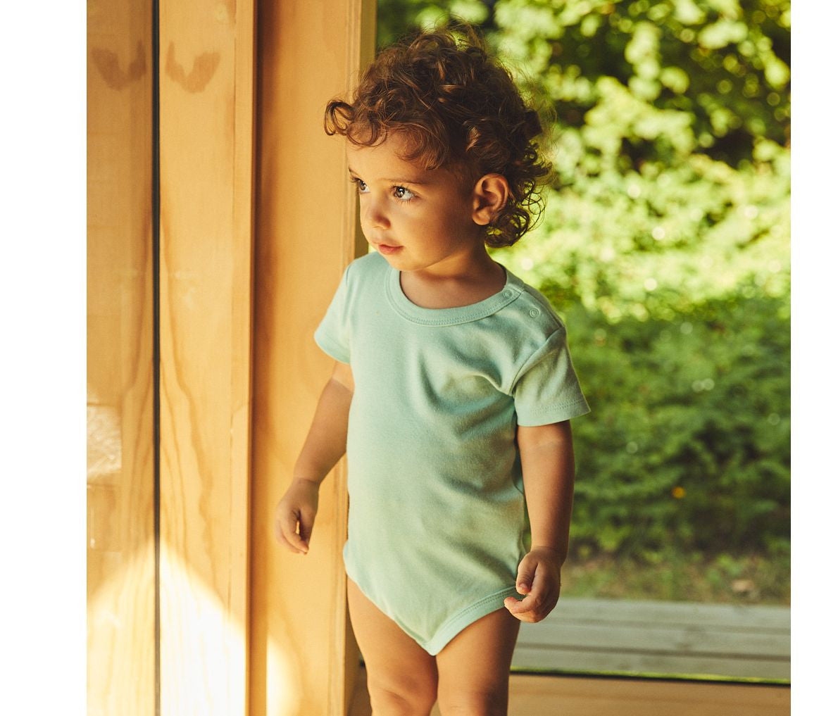 NEUTRAL BABIES SHORT SLEEVE BODYSTOCKINGS