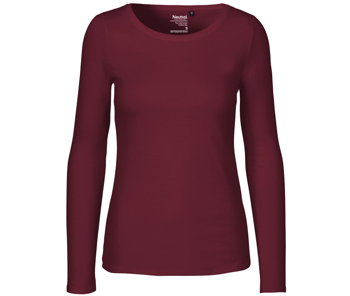 NEUTRAL LADIES LONG SLEEVE TEE-SHIRT
