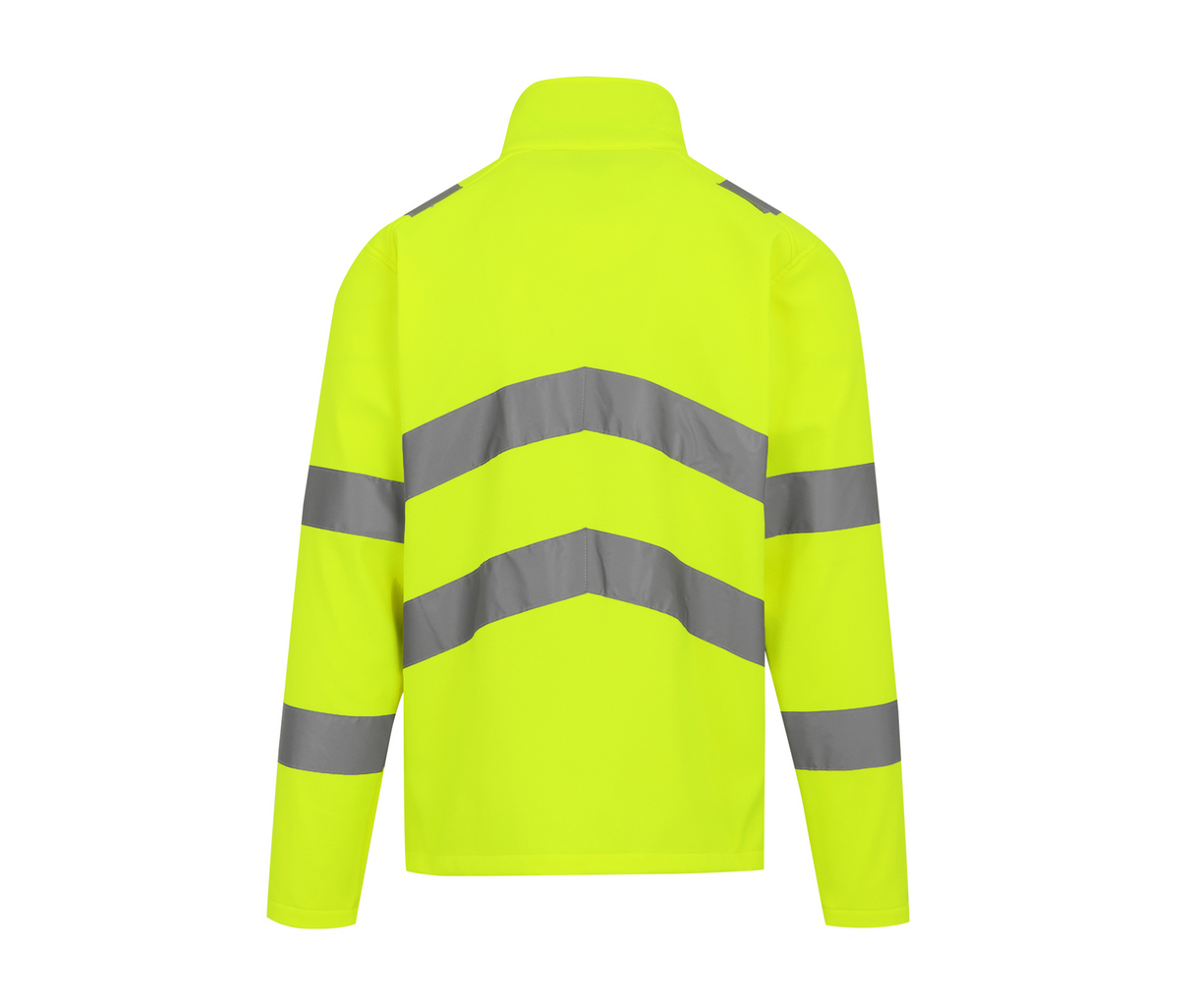 REGATTA HI-VIS PRO CONTRACT ABLAZE 2 LAYER SOFTSHELL JACKET (CLASS 3)
