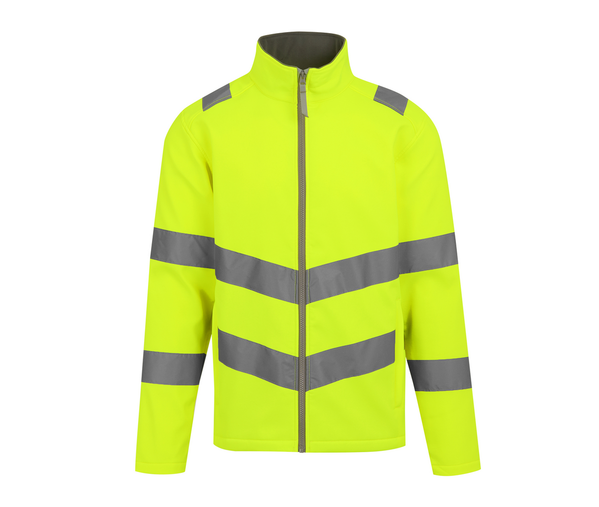 HI-VIS PRO CONTRACT ABLAZE 2 LAYER SOFTSHELL JACKET (CLASS 3)
