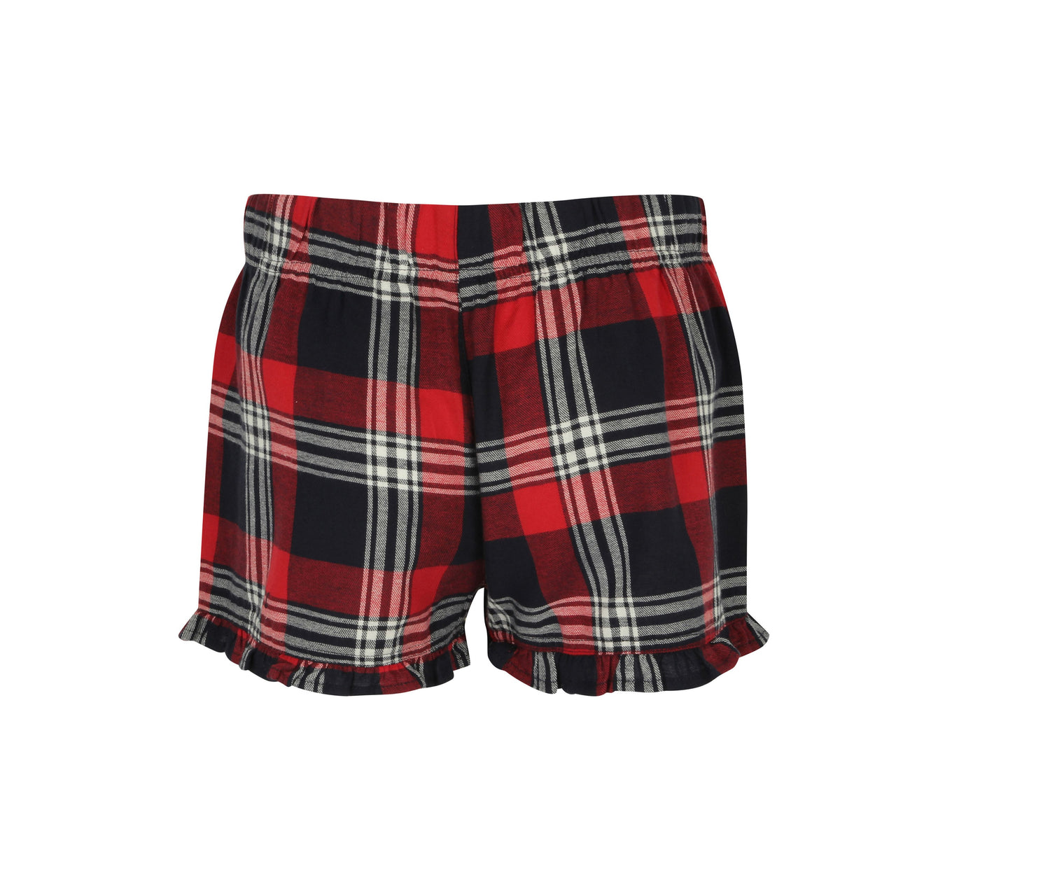 SF CLOTHING LADIES TARTAN SHORTS