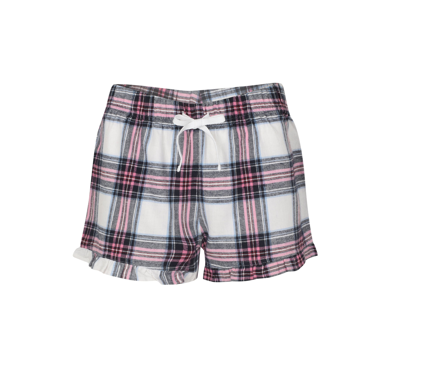 LADIES TARTAN SHORTS