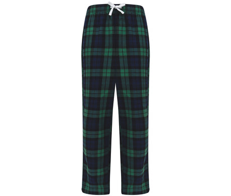 KIDS TARTAN LOUNGE TROUSERS