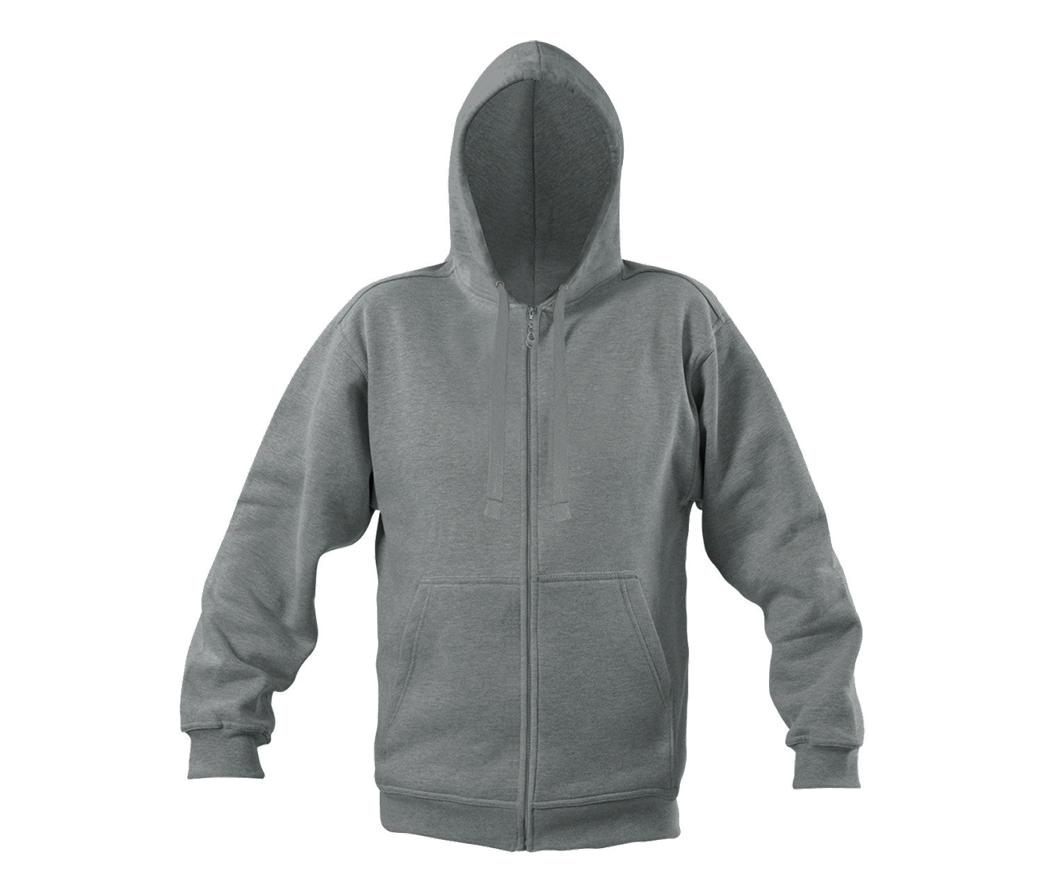 ZIP-THROUGH HOODED