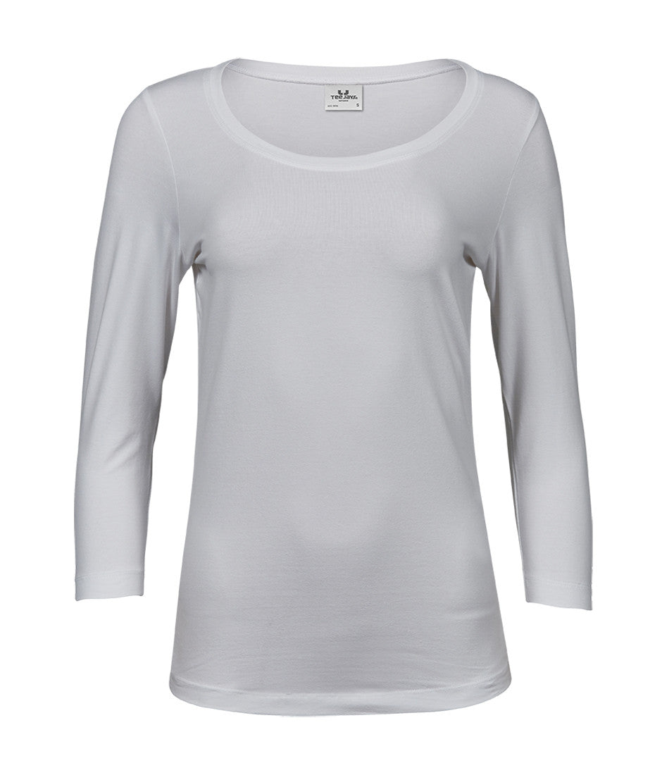 WOMEN'S STRETCH 3/4 SLEEVE TEE