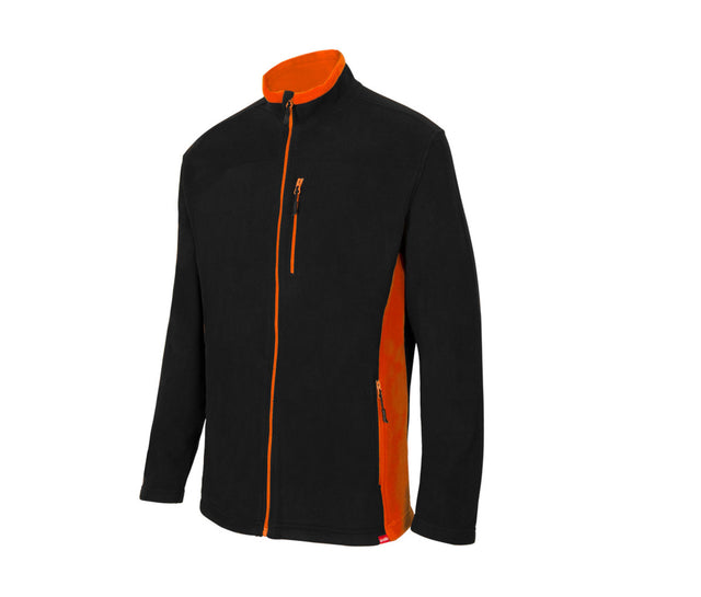 TWO-TONE FLEECE JACKET