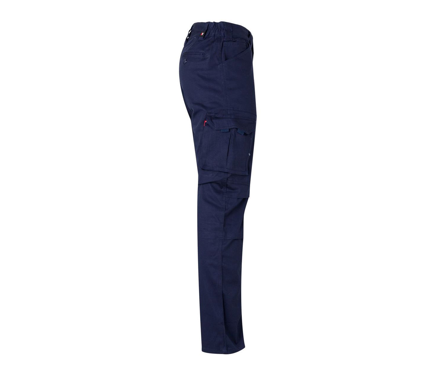 VELILLA MULTI-POCKET STRETCH COTTON TROUSERS