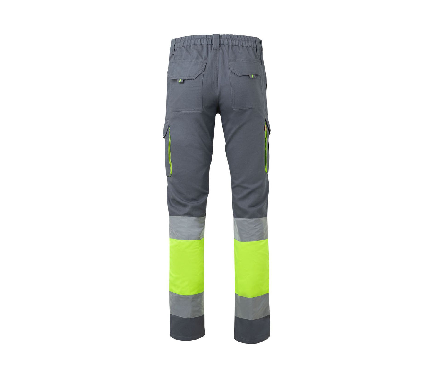 VELILLA TWO-TONE HIGH VISIBILITY MULTI-POCKET TROUSERS