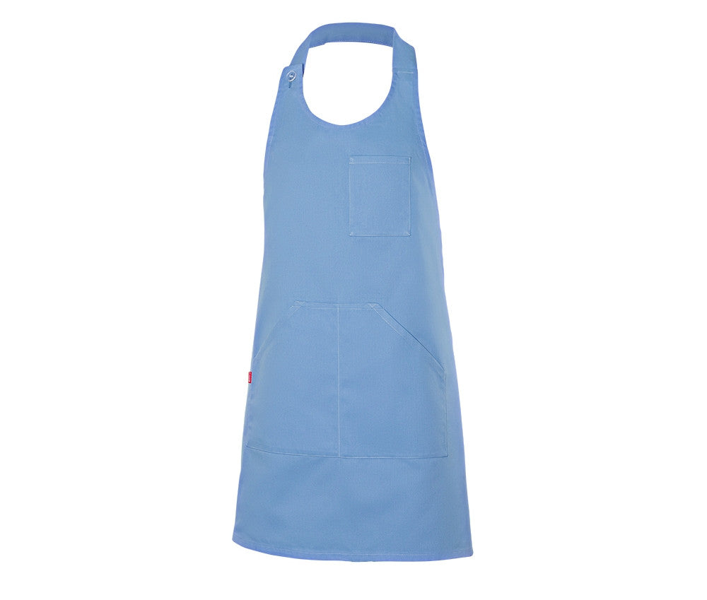 VELILLA SHORT BUTTONED BIB APRON
