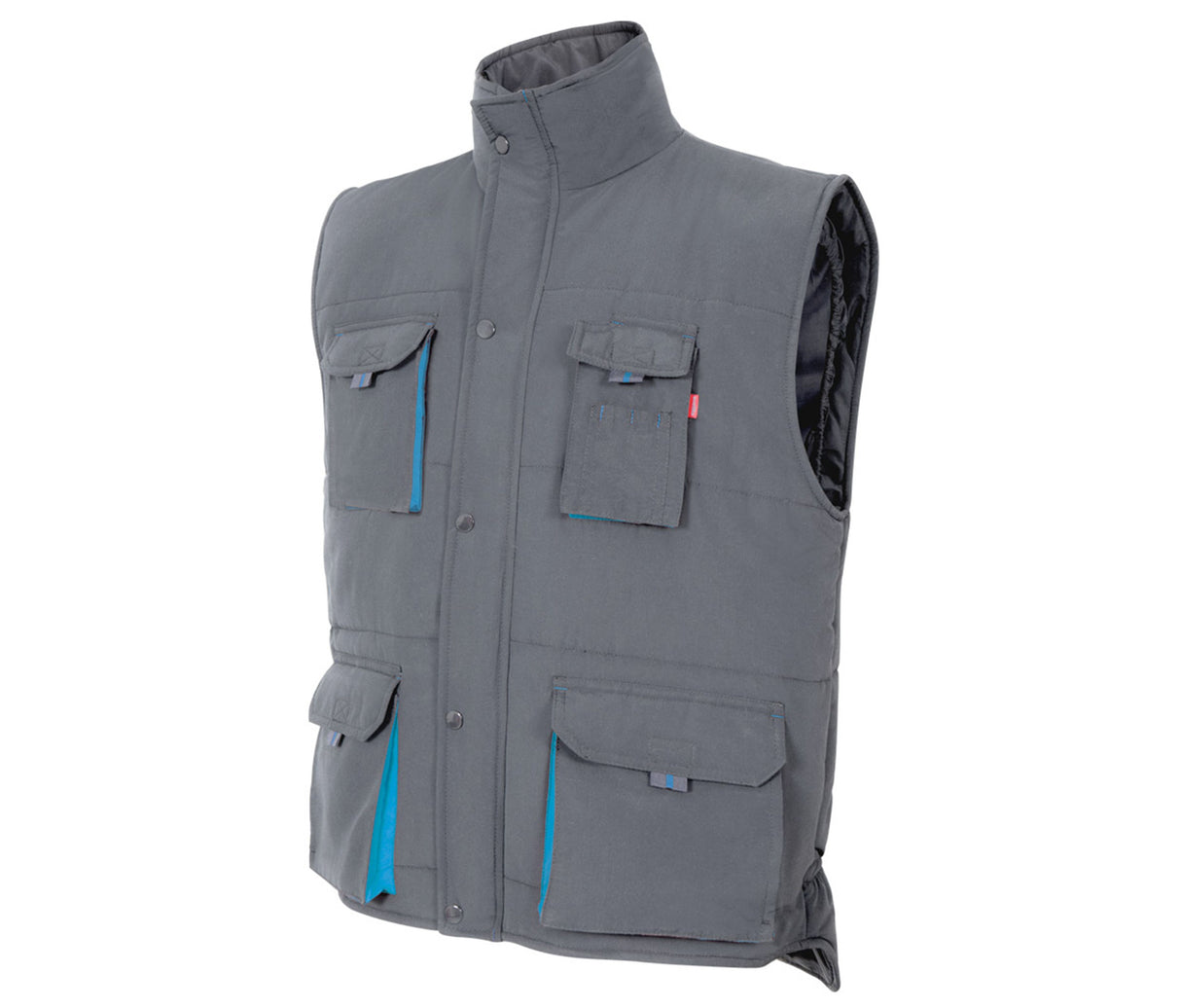 VELILLA TWO-TONE MULTI-POCKET PADDED VEST