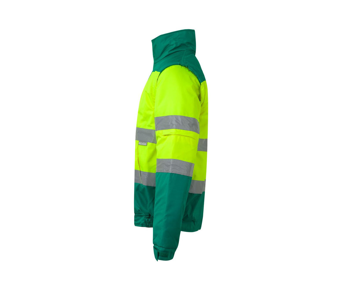 VELILLA TWO-TONE HIGH VISIBILITY PADDED JACKET