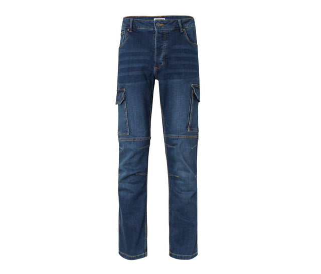 MULTI-POCKET STRETCH JEANS