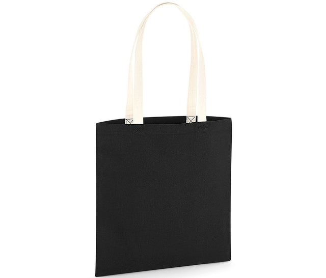 EARTHAWARE® ORGANIC BAG FOR LIFE - CONTRAST HANDLES