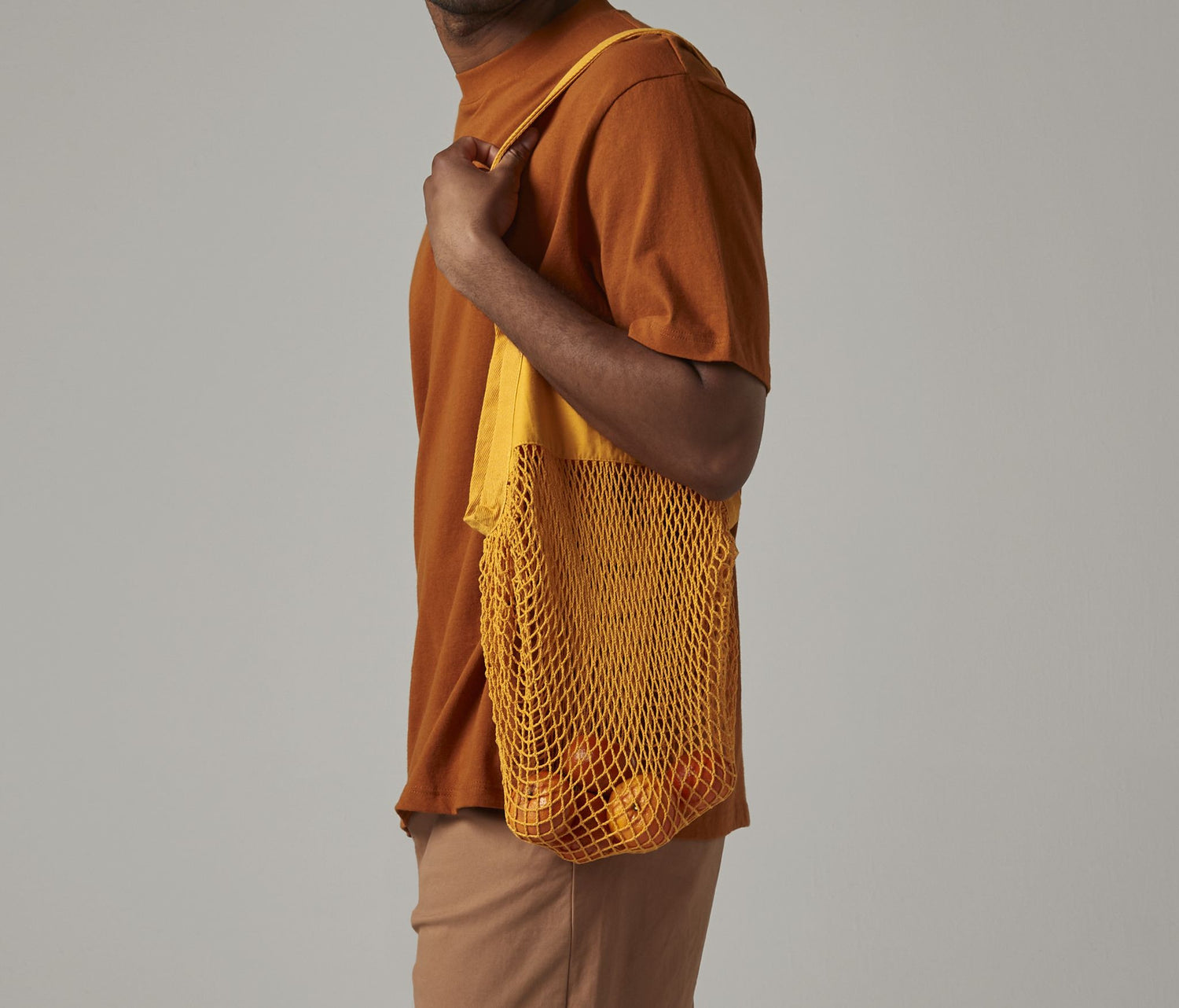 WESTFORD MILL ORGANIC COTTON MESH GROCERY BAG