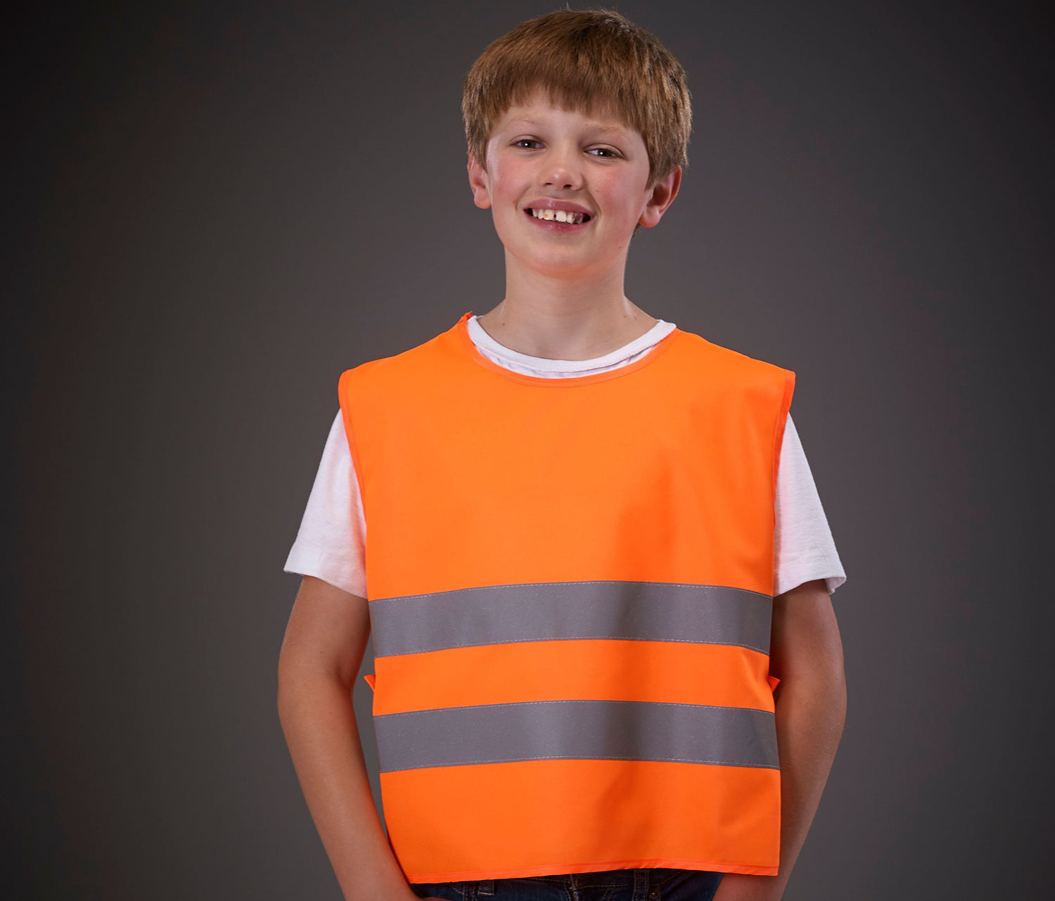 YOKO KIDS HI-VIS TWO BAND TABARD