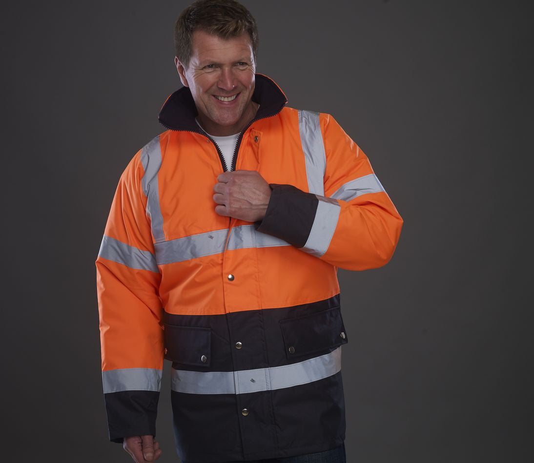 YOKO HI-VIS TWO-TONE MOTORWAY JACKET