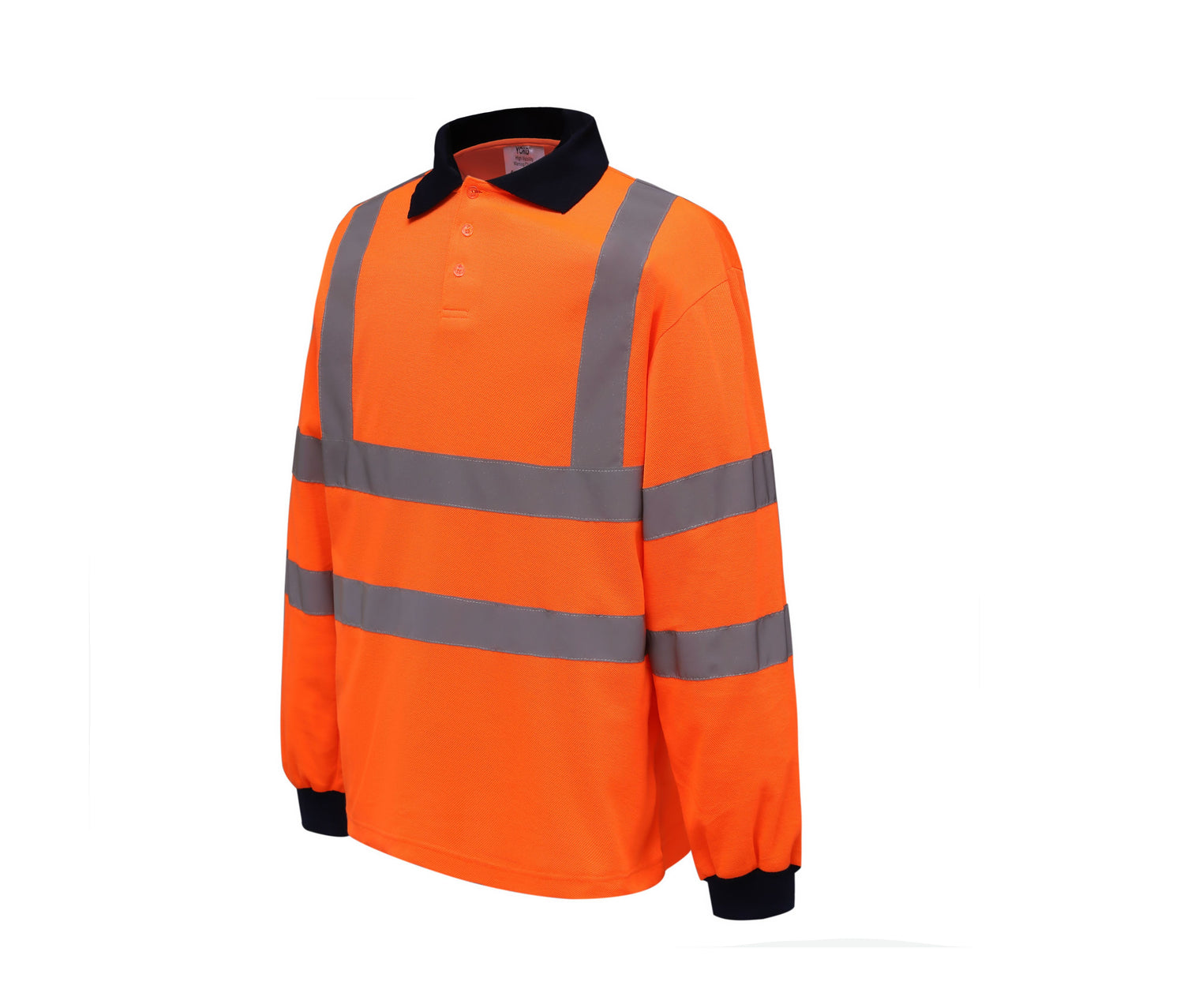 YOKO HI-VIS LONG SLEEVE POLO SHIRT
