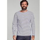 SHIRT IM MARINE-STIL "LOCTUDY"